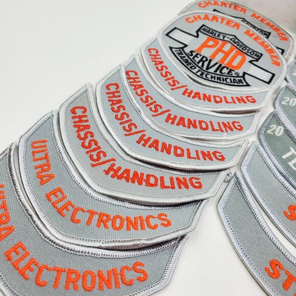 Harley Davidson Vintage Patches PHD Service Technician Training Portfolio - Picture 9 of 10